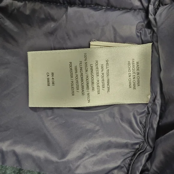 Plaid Ralph Lauren Puffer Jacket - Picture 11 of 14